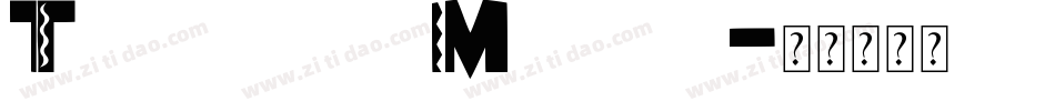 Tijuana Medium字体转换